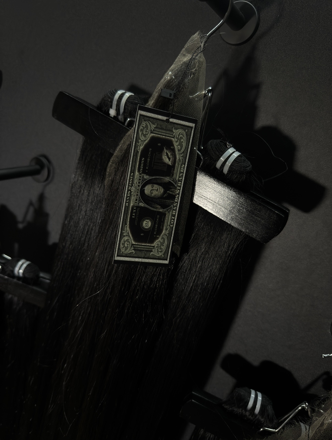 Signature Got Bands Strands hang tag detail